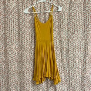 Mustard yellow flowy Sundress!!!